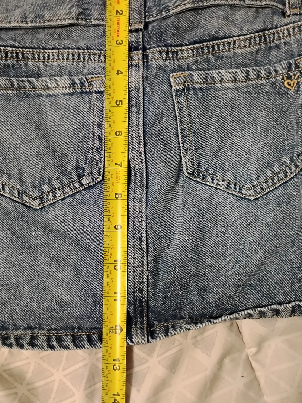 Justice Girls Denim Cargo Skort with Belt Blue Wash Utility Skirt Size 10